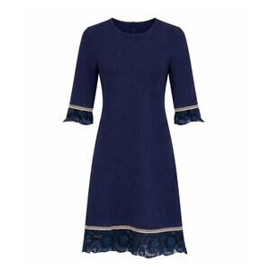 Tory Burch Coralie Merino Wool Dress Small